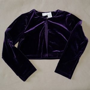 Girls Dressy Jacket Size 6x Formal Purple